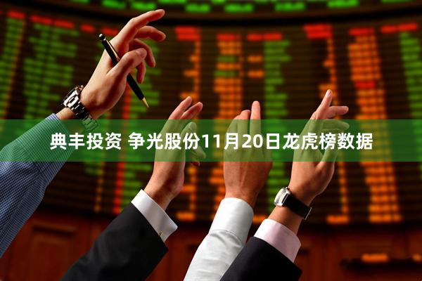 典丰投资 争光股份11月20日龙虎榜数据